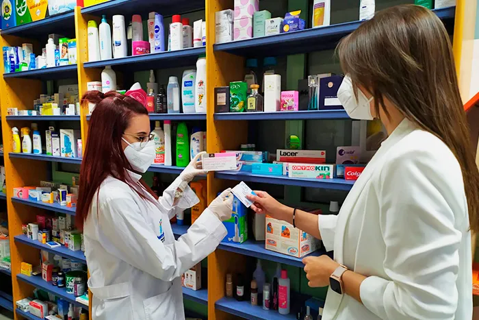 Cómo en un farmacia o parafarmacia